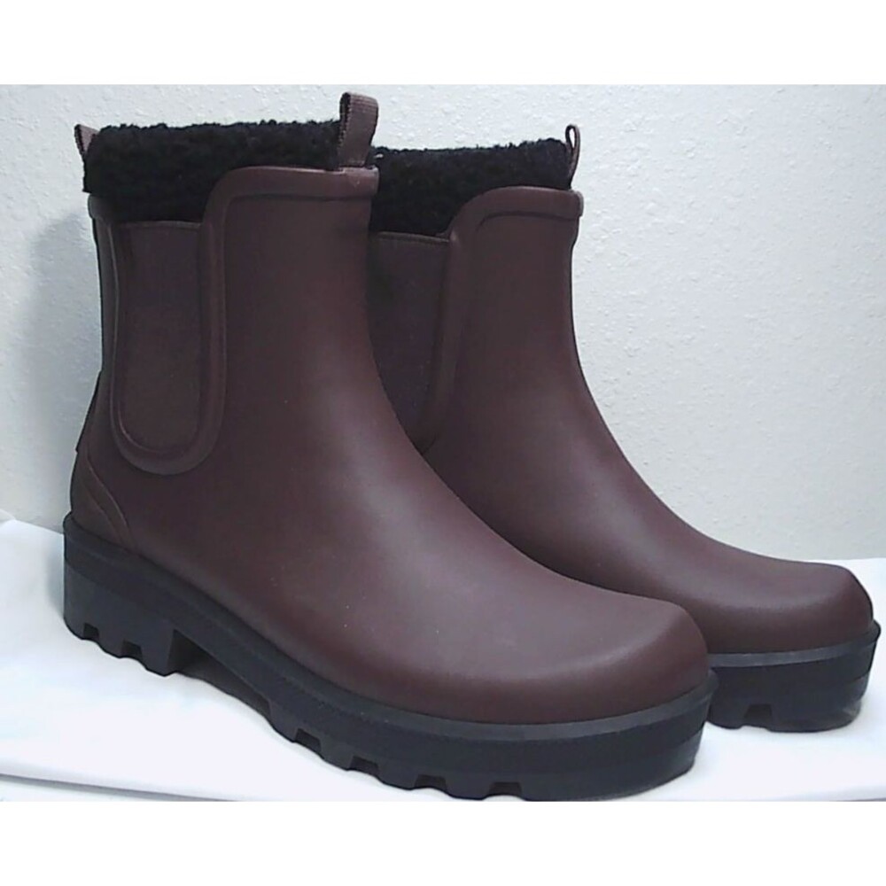 Cougar Women's Ignite Waterproof Faux Fur Lined Rubber Boots Size 9